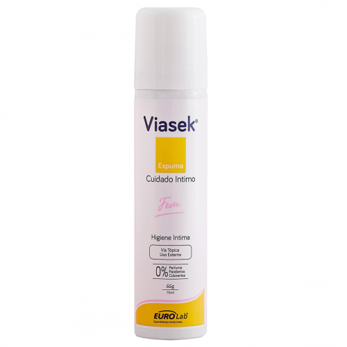 Viasek Fem Espuma Higiene Intima x75ml