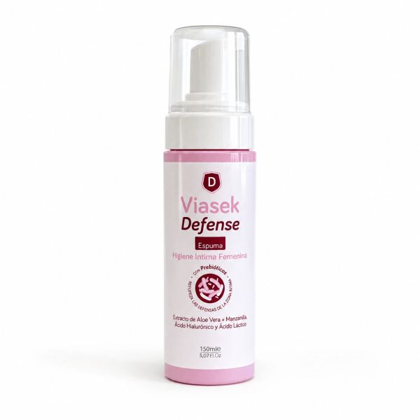 Viasek Defense Espuma Higiene Intima Candidiasis Env.Air Foam x150ml