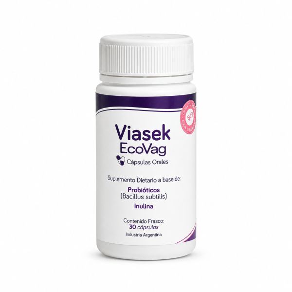 Viasek Ecovag Probióticos Microbiota Vaginal x30 cáps.orales