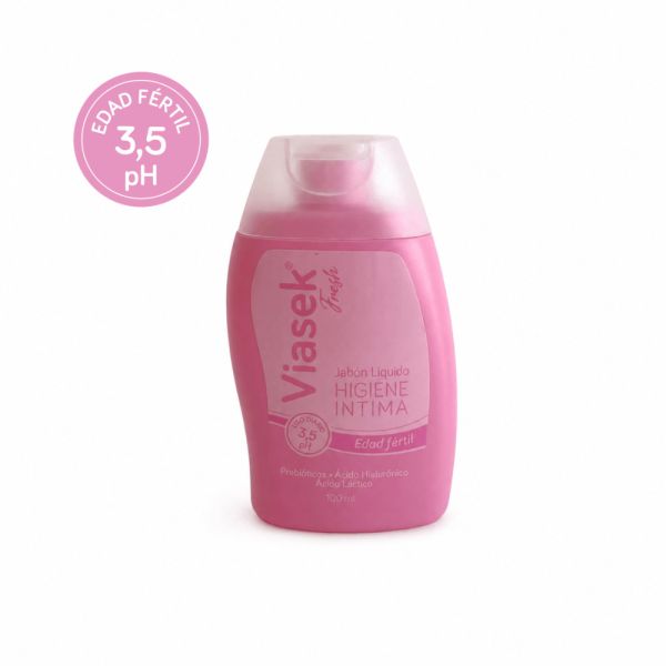 Viasek Fresh Jabón Líquido pH 3,5 Edad Fértil x100ml