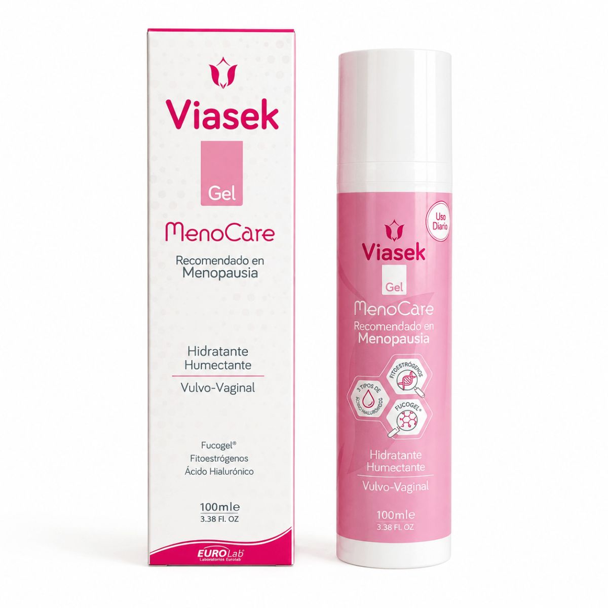 Viasek Menocare Gel Hidratante Vulvo-Vaginal Env. Airless x100ml