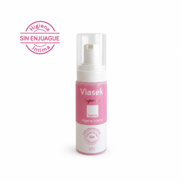 Viasek Express Higiene Intima Sin Enjuague Env. Air Foam x60ml